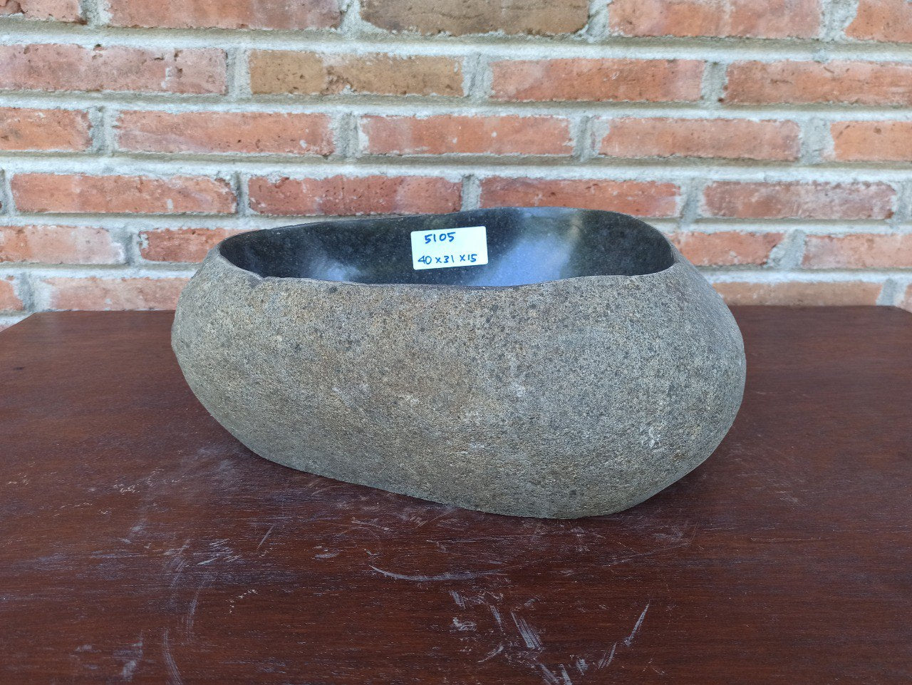 River Stone Sink | 5105-4031 | 16″×12″×5.5″