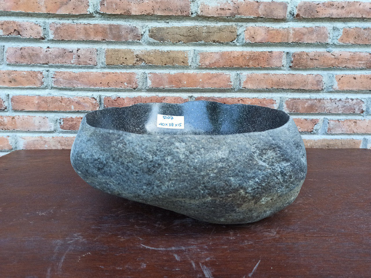 River Stone Sink | 5107-4038 | 16″×15″×6″