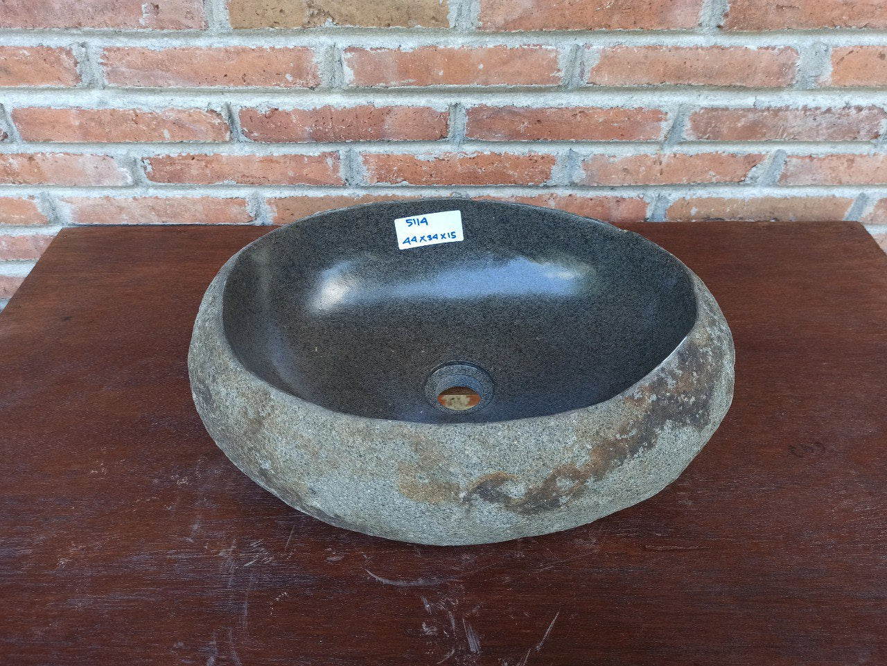 River Stone Sink | 5114-4434 | 17.5″×13.5″×6″