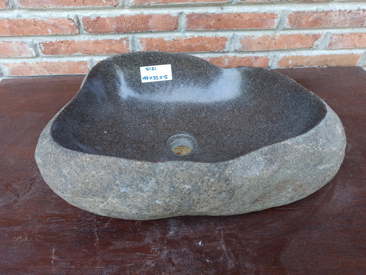 River Stone Sink | 5121-4735 | 18.5″×14.5″×6″