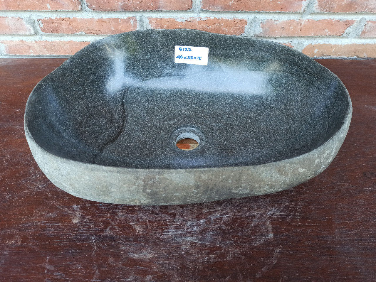 River Stone Sink | 5122-4333 | 17″×13″×6″