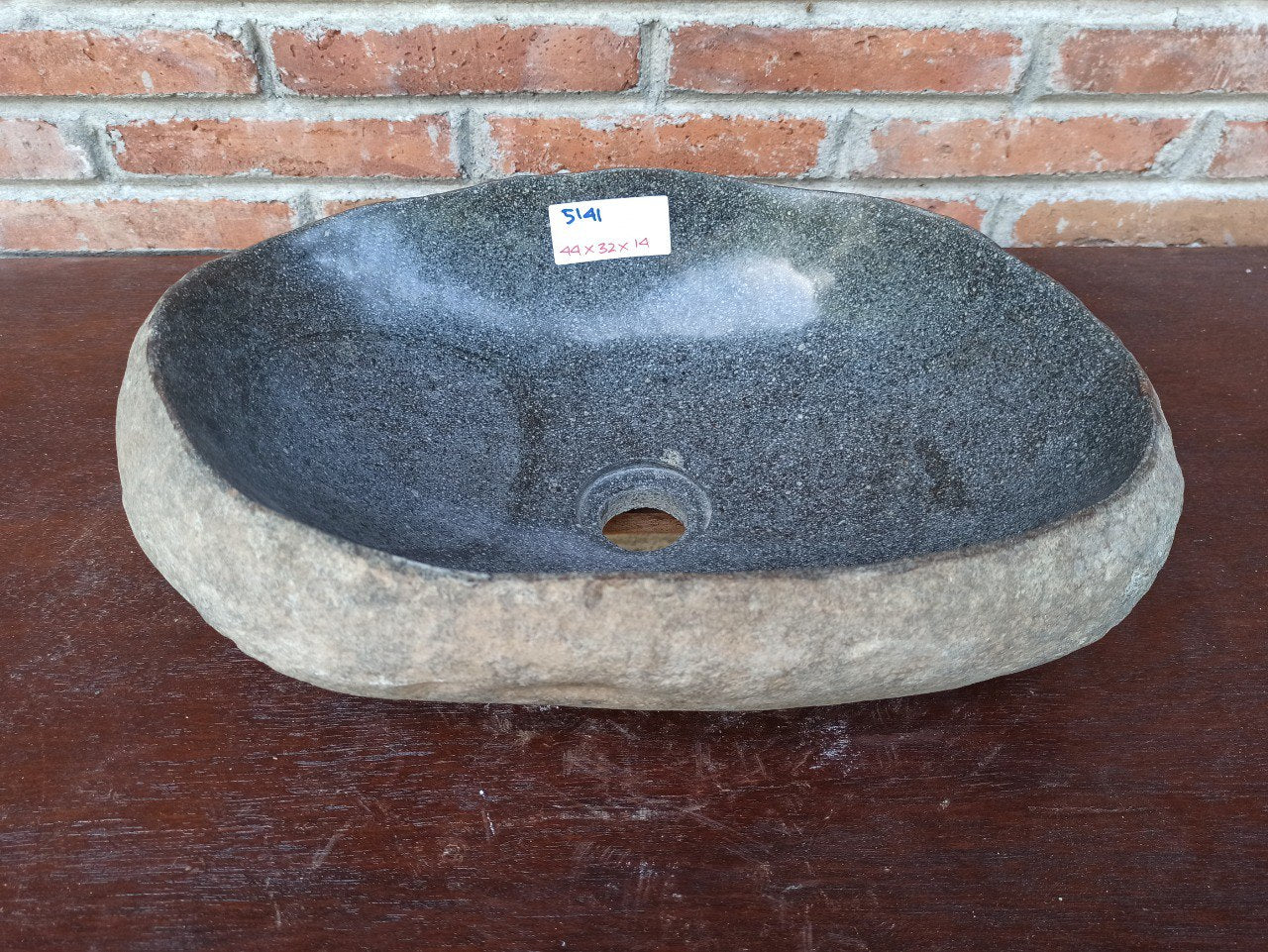 River Stone Sink | 5141-443214 | 17.5″×13.5″×6″