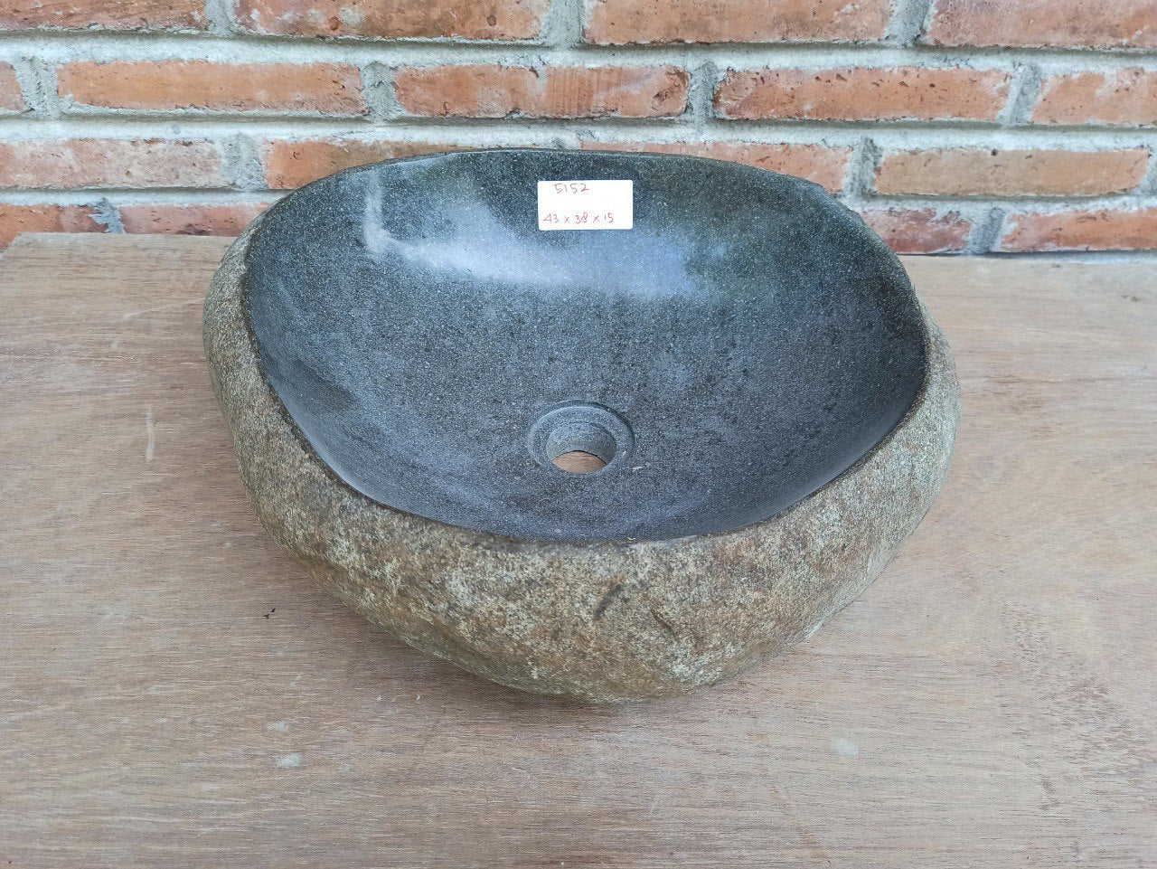 River Stone Sink | 5152-4338 | 17″×13.5″×6″