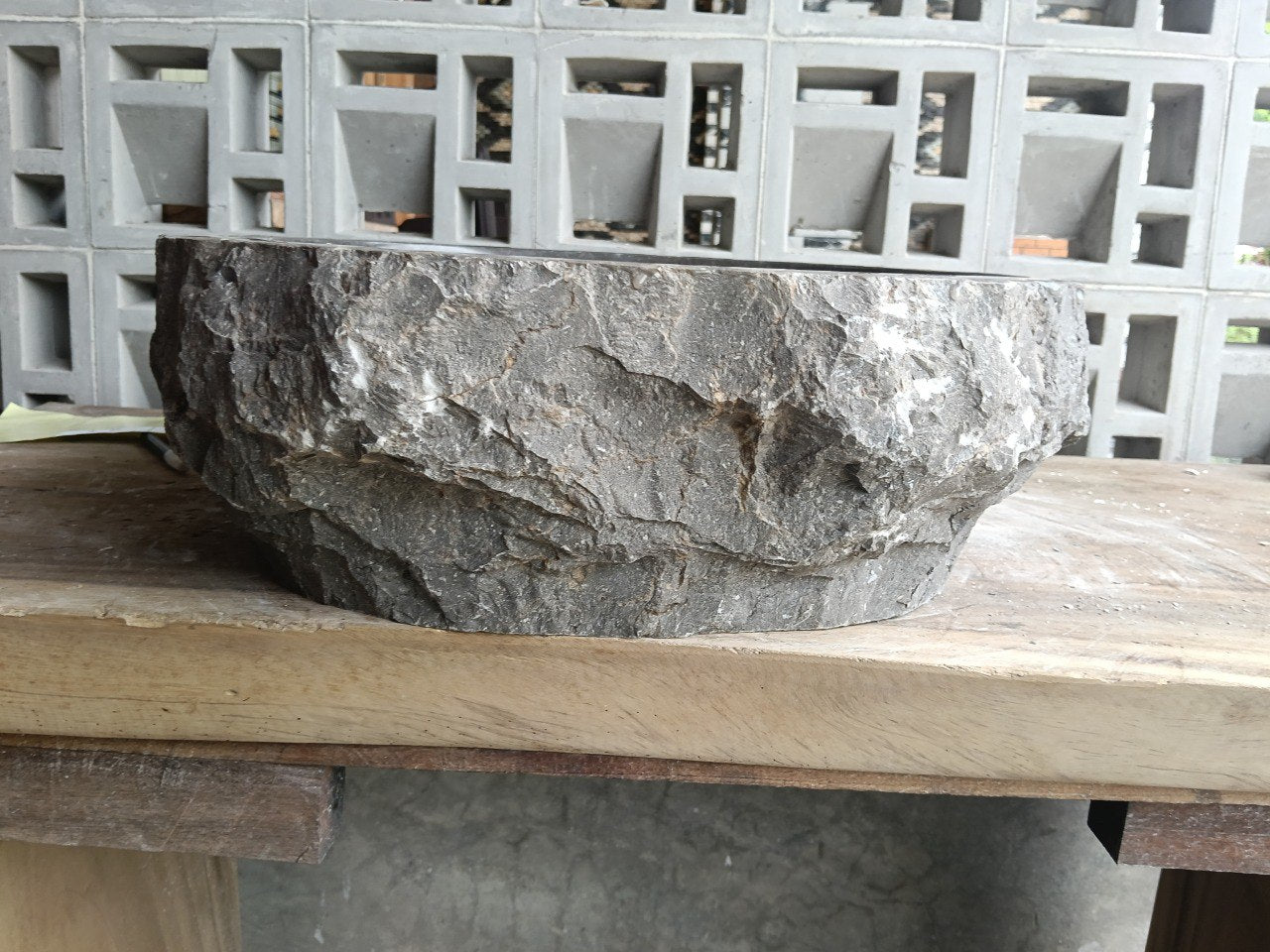 Marble Stone Sink | A34-5045 | 19.5″×18″ Organic Taupe Marble Polished