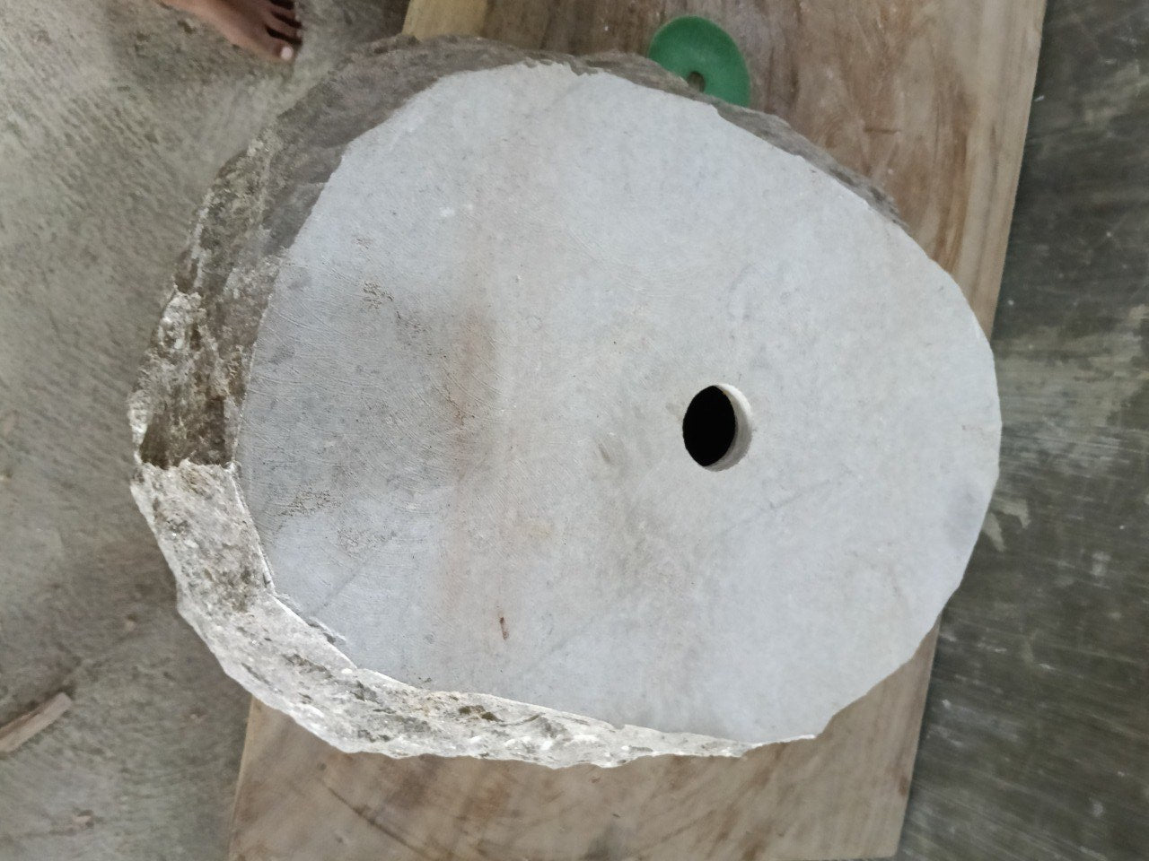 Marble Stone Sink | A114-5240 | 20.5″×16″ Organic Beige Marble Polished