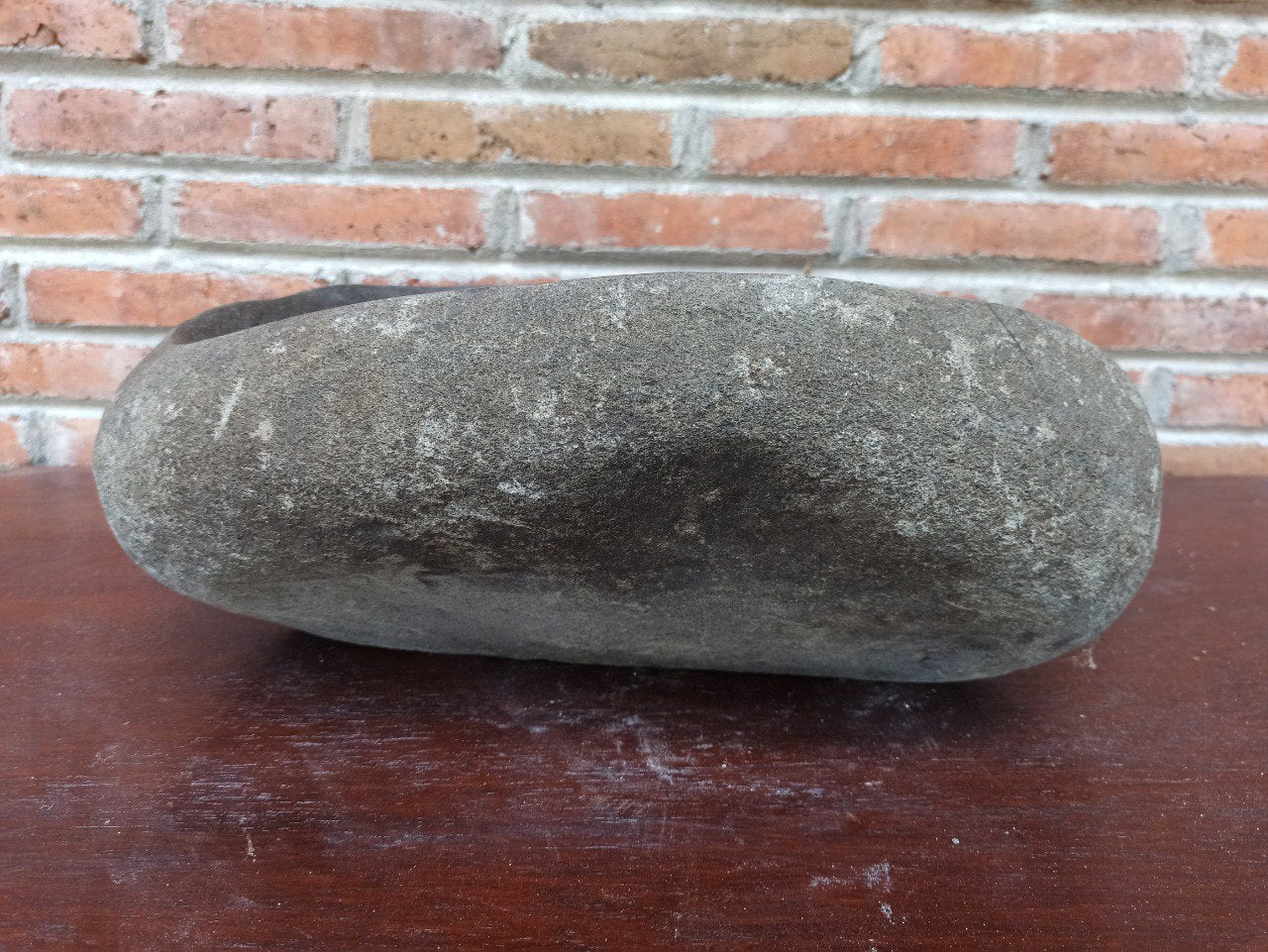 River Stone Sink | 5007-433819 | 17″×13″ Organic Graphite Gray Polished