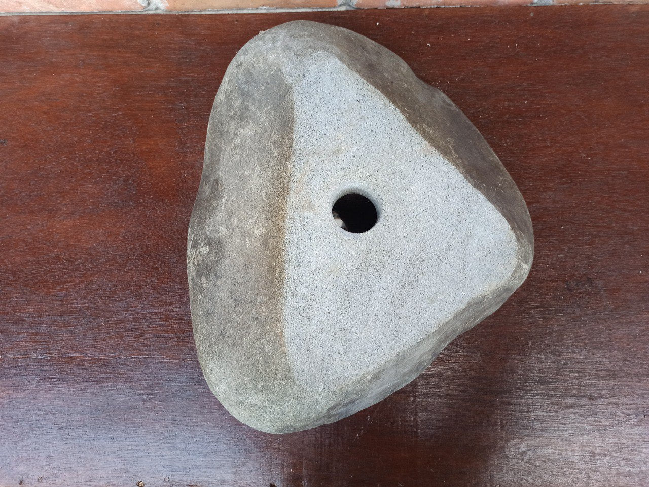 River Stone Sink | 5007-433819 | 17″×13″ Organic Graphite Gray Polished