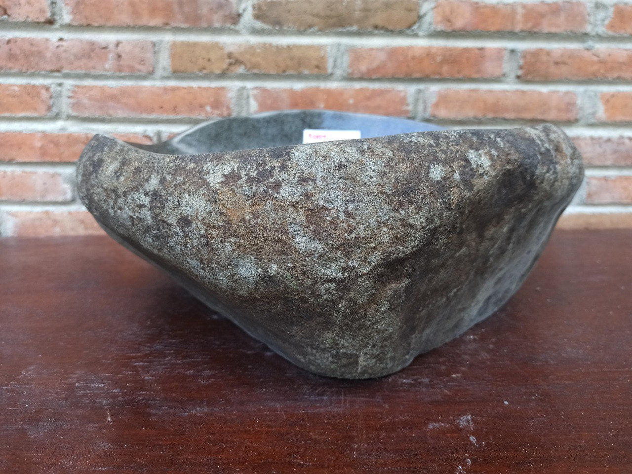 River Stone Sink | 5007-433819 | 17″×13″ Organic Graphite Gray Polished