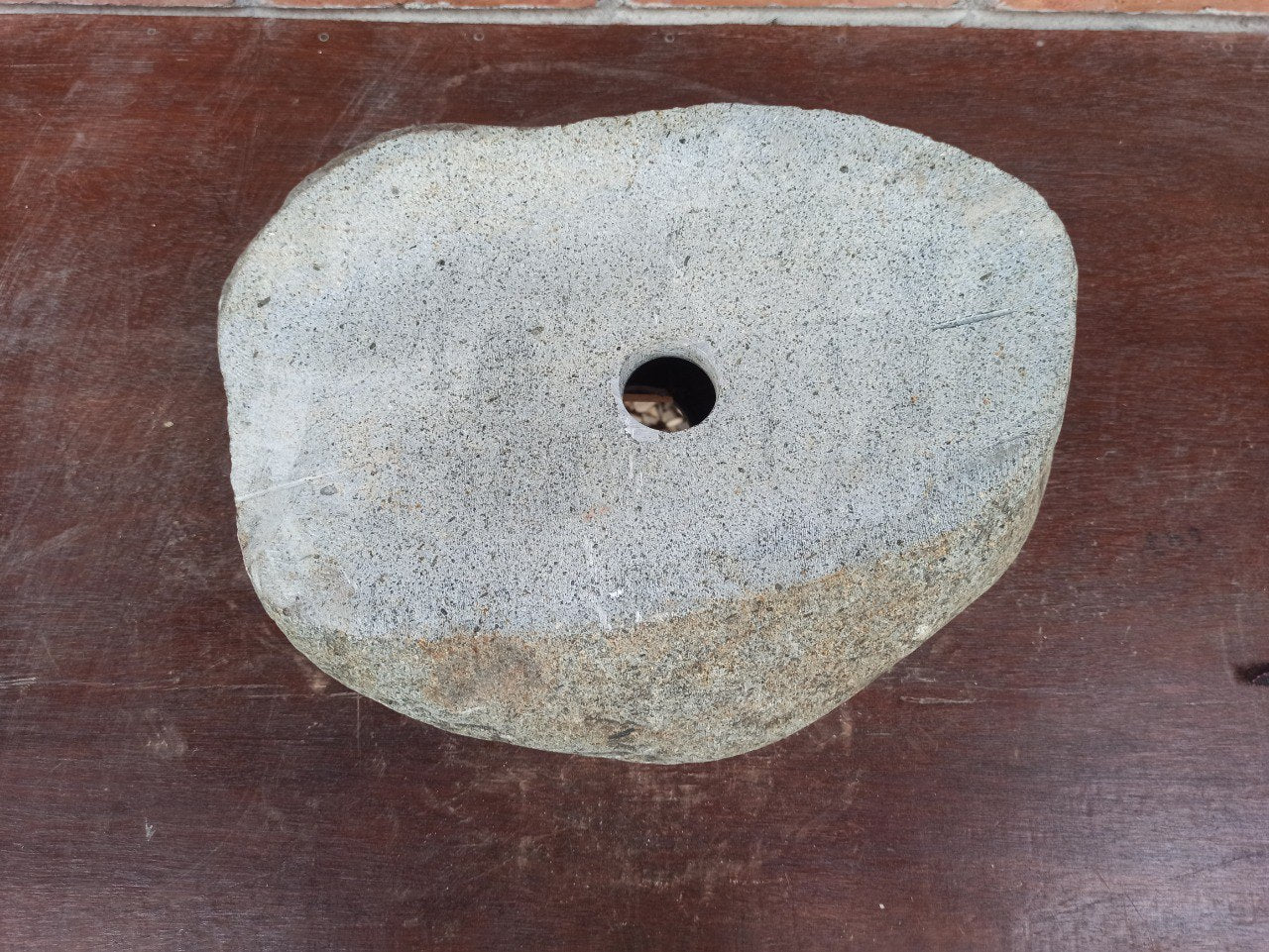 River Stone Sink | 5181-423115 | 16.5″×12.5″ Triangular Graphite Gray Polished