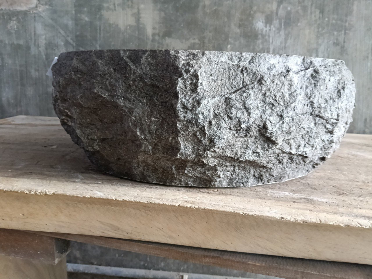 Marble Stone Sink | A154-4847 | 19″×18.5″ Organic Brown Marble Polished