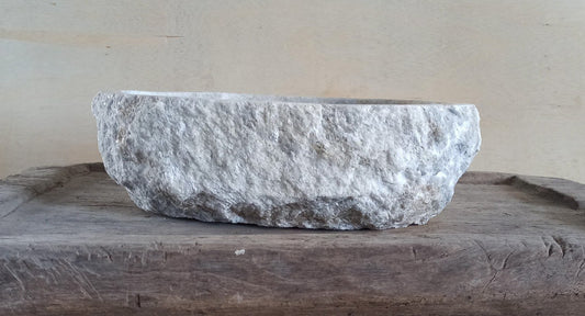 Onyx Stone Sink | 5065-504412 | 19.5″×17.5″ Organic Gray Onyx Polished