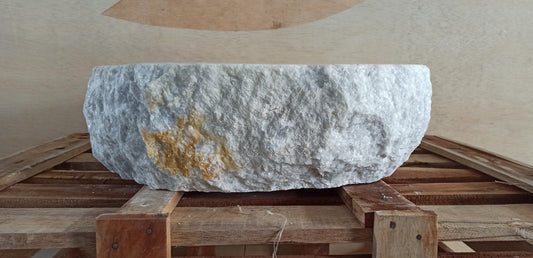 Onyx Stone Sink | 5132-493915 | 19.5″×15.5″ Organic Gray Onyx Polished