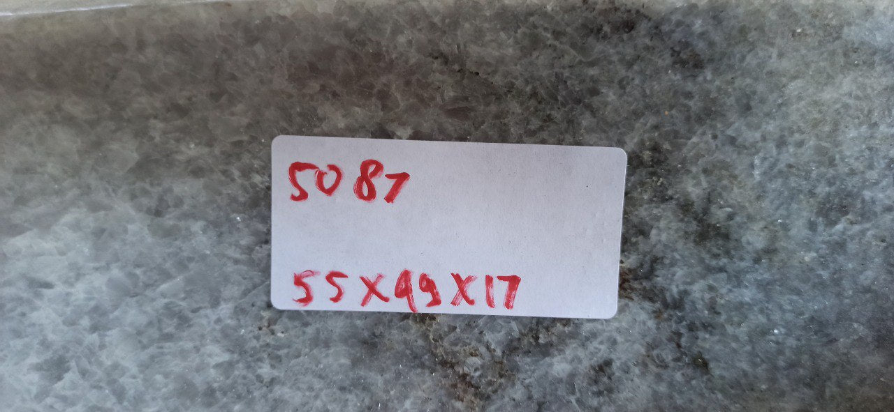 Onyx Stone Sink | 5087-554917 | 21.5″×19.5″ Organic Gray Onyx Polished