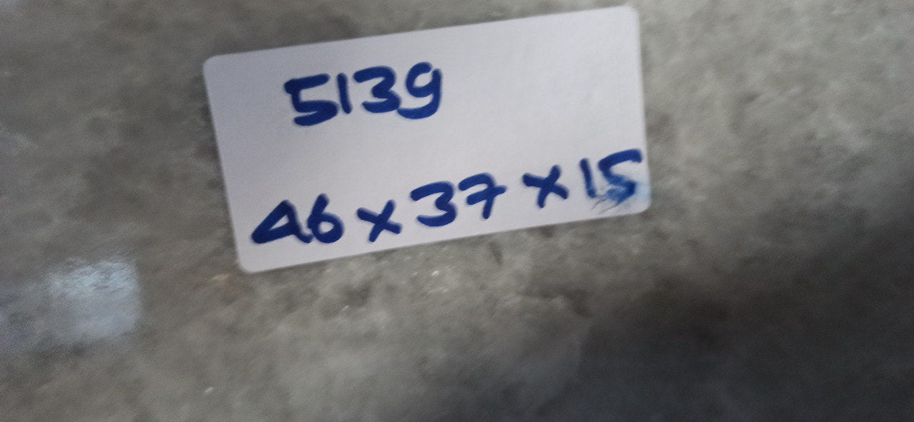 Onyx Stone Sink | 5139-463715 | 18″×14.5″ Organic Gray Onyx Polished