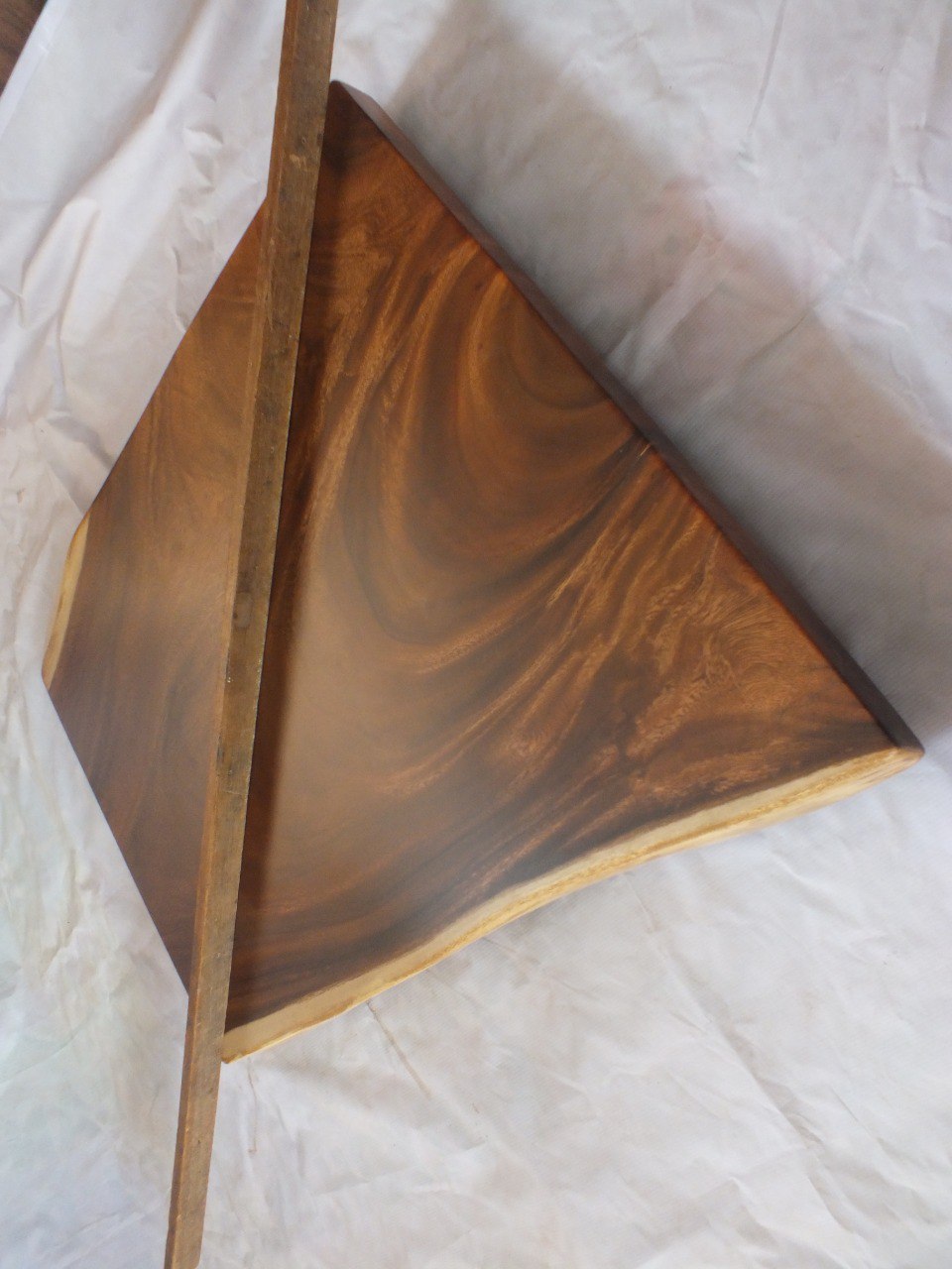 Suar Wood Countertop | 0008-706560 | 31.5″ Live Edge Solid Wood Slab