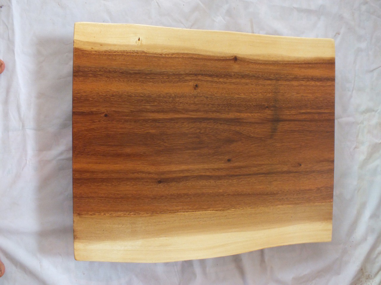 Suar Wood Countertop | 0009-545555 | 31.5″ Live Edge Solid Wood Slab
