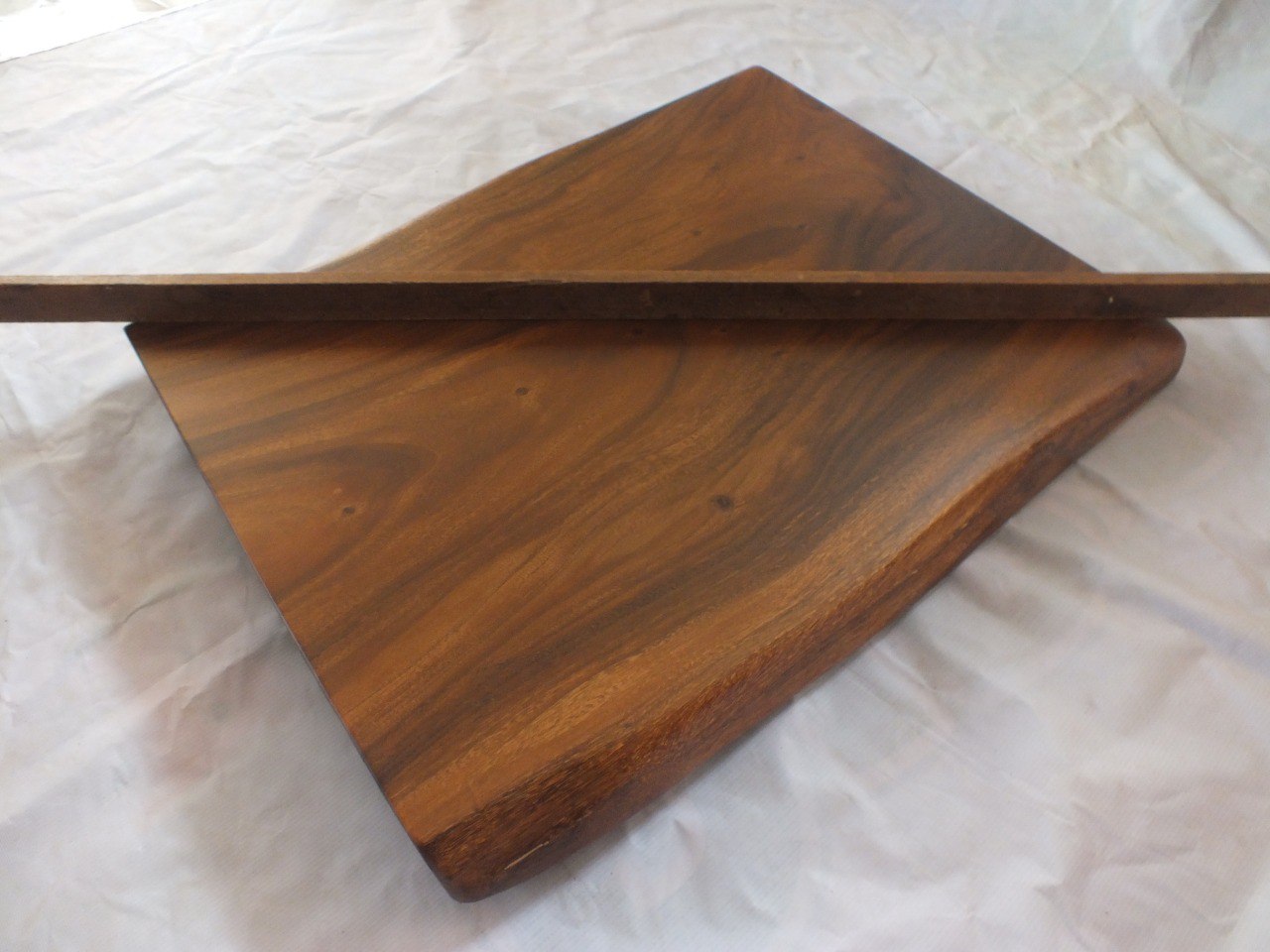 Suar Wood Countertop | 0010-555858 | 31.5″ Live Edge Solid Wood Slab