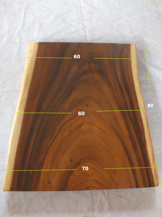 Suar Wood Countertop | 0019-706660 | 31.5″ Live Edge Solid Wood Slab