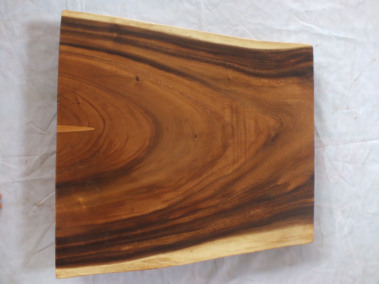 Suar Wood Countertop | 0019-706660 | 31.5″ Live Edge Solid Wood Slab