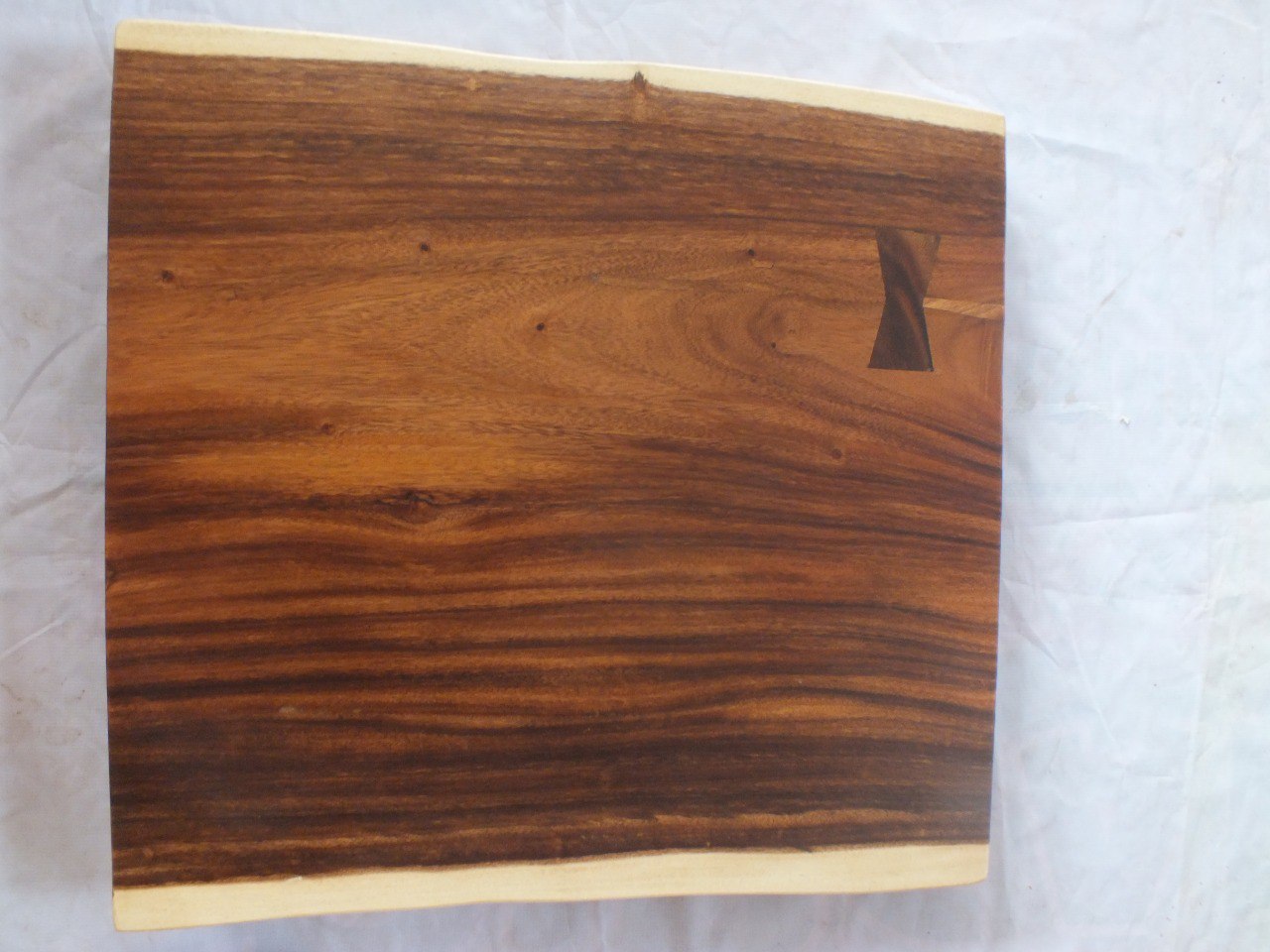 Suar Wood Countertop | 0020-676668 | 31.5″ Live Edge Solid Wood Slab