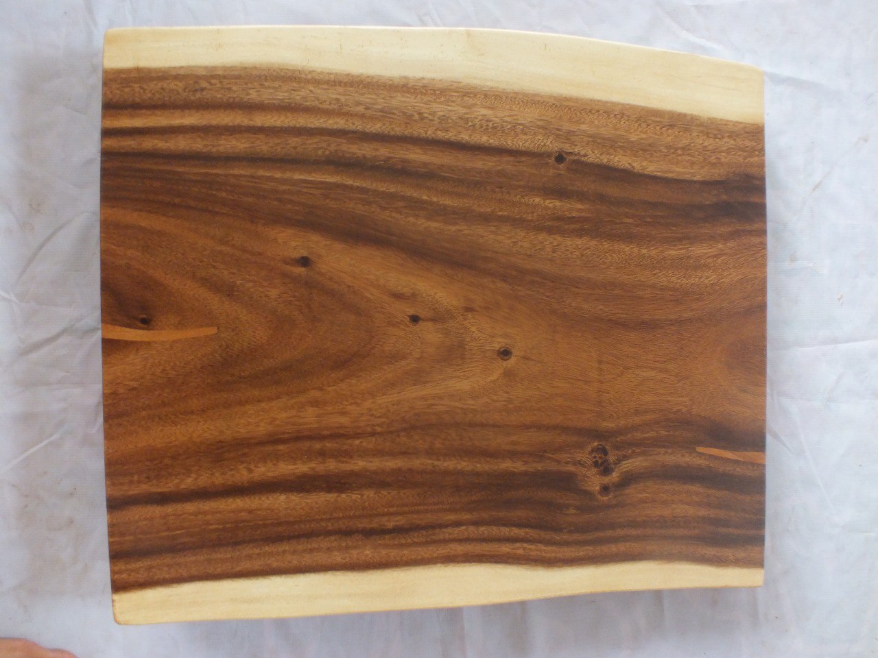 Suar Wood Countertop | 0021-606361 | 31.5″ Live Edge Solid Wood Slab