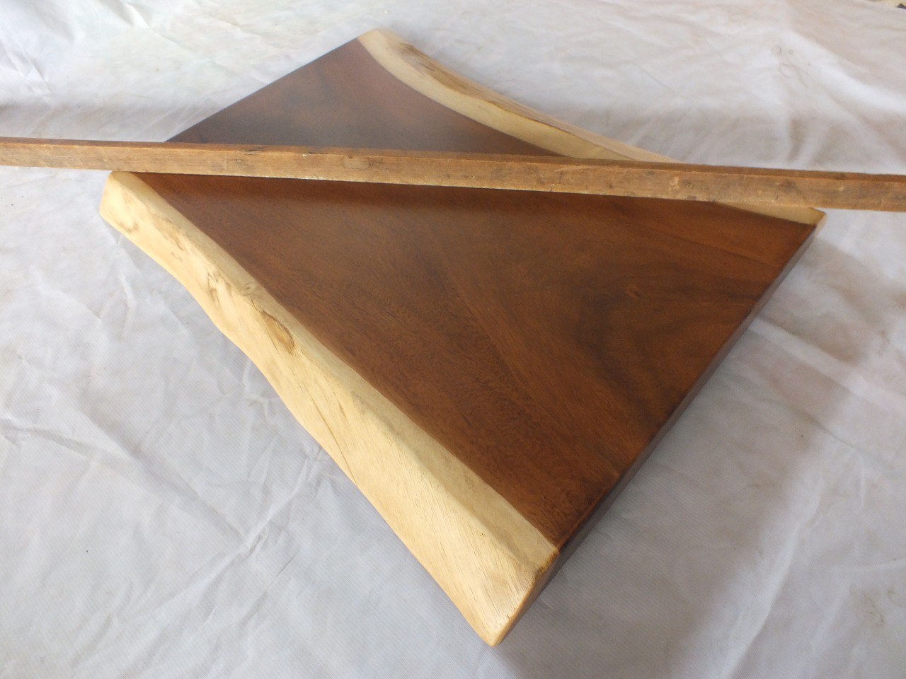 Suar Wood Countertop | 0022-554752 | 31.5″ Live Edge Solid Wood Slab