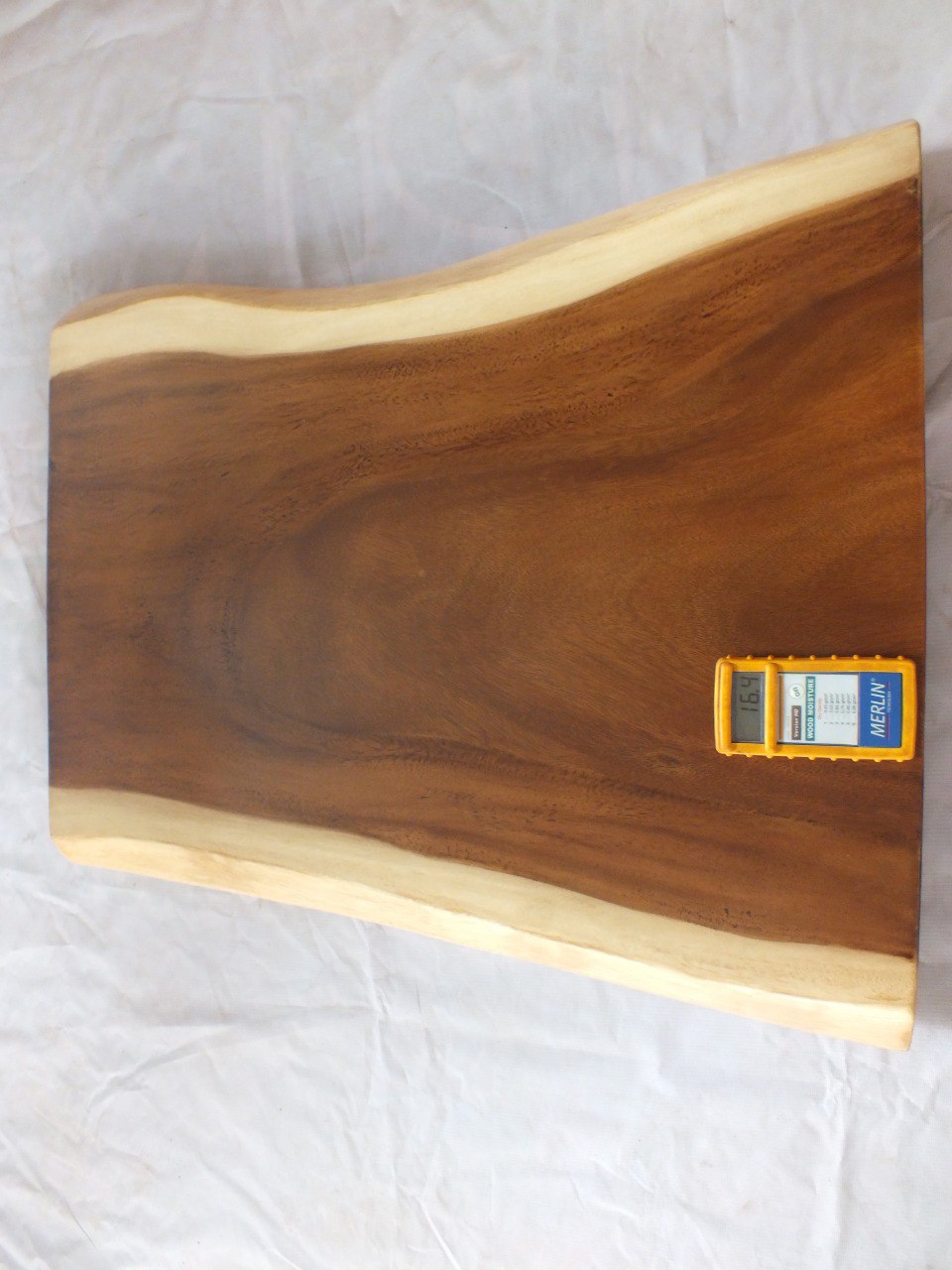 Suar Wood Countertop | 0023-615154 | 31.5″ Live Edge Solid Wood Slab