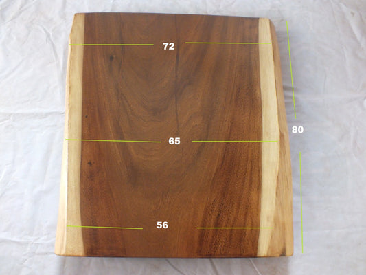 Suar Wood Countertop | 0026-566572 | 31.5″ Live Edge Solid Wood Slab