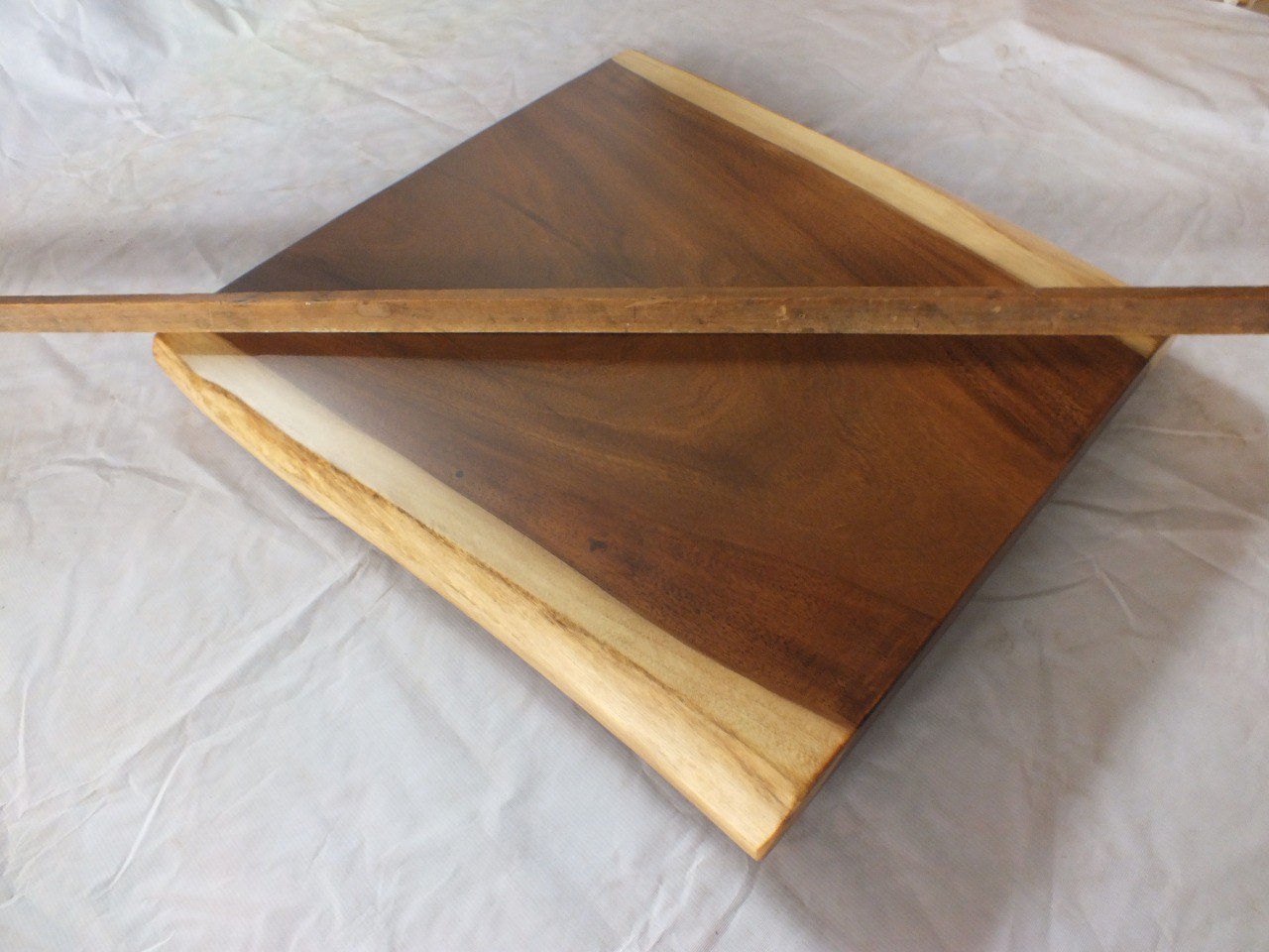 Suar Wood Countertop | 0026-566572 | 31.5″ Live Edge Solid Wood Slab