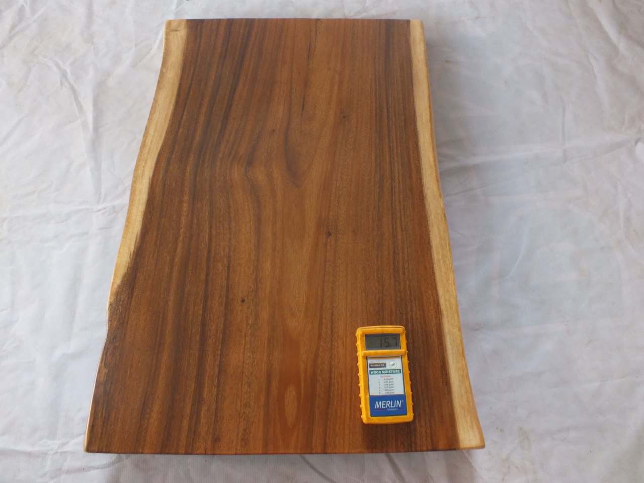 Suar Wood Countertop | 0027-555454 | 31.5″ Live Edge Solid Wood Slab