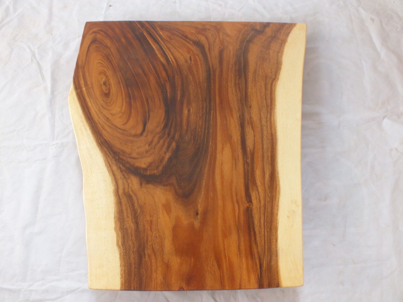 Suar Wood Countertop | 0028-455566 | 31.5″ Live Edge Solid Wood Slab