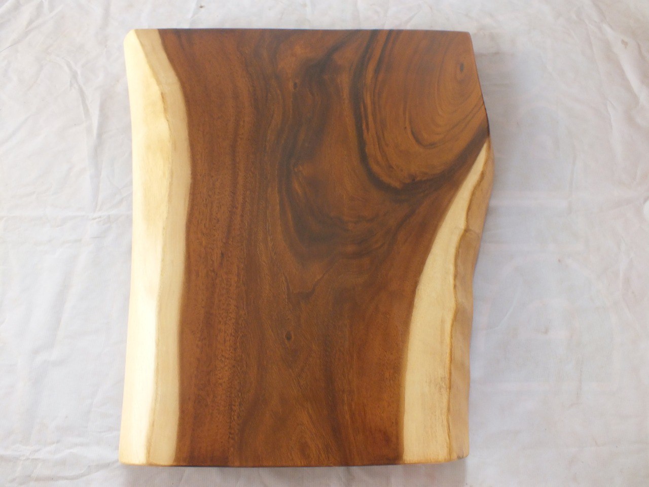 Suar Wood Countertop | 0028-455566 | 31.5″ Live Edge Solid Wood Slab