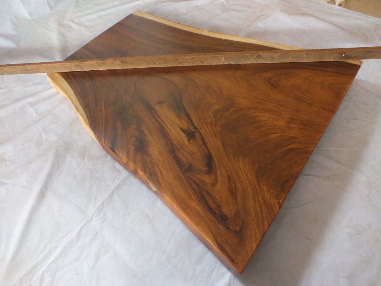 Suar Wood Countertop | 0005-806757 | 31.5″ Live Edge Solid Wood Slab