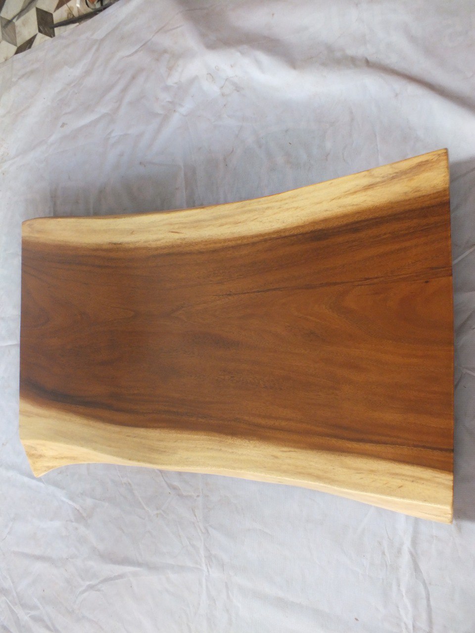 Suar Wood Countertop | 0006-565457 | 31.5″ Live Edge Solid Wood Slab