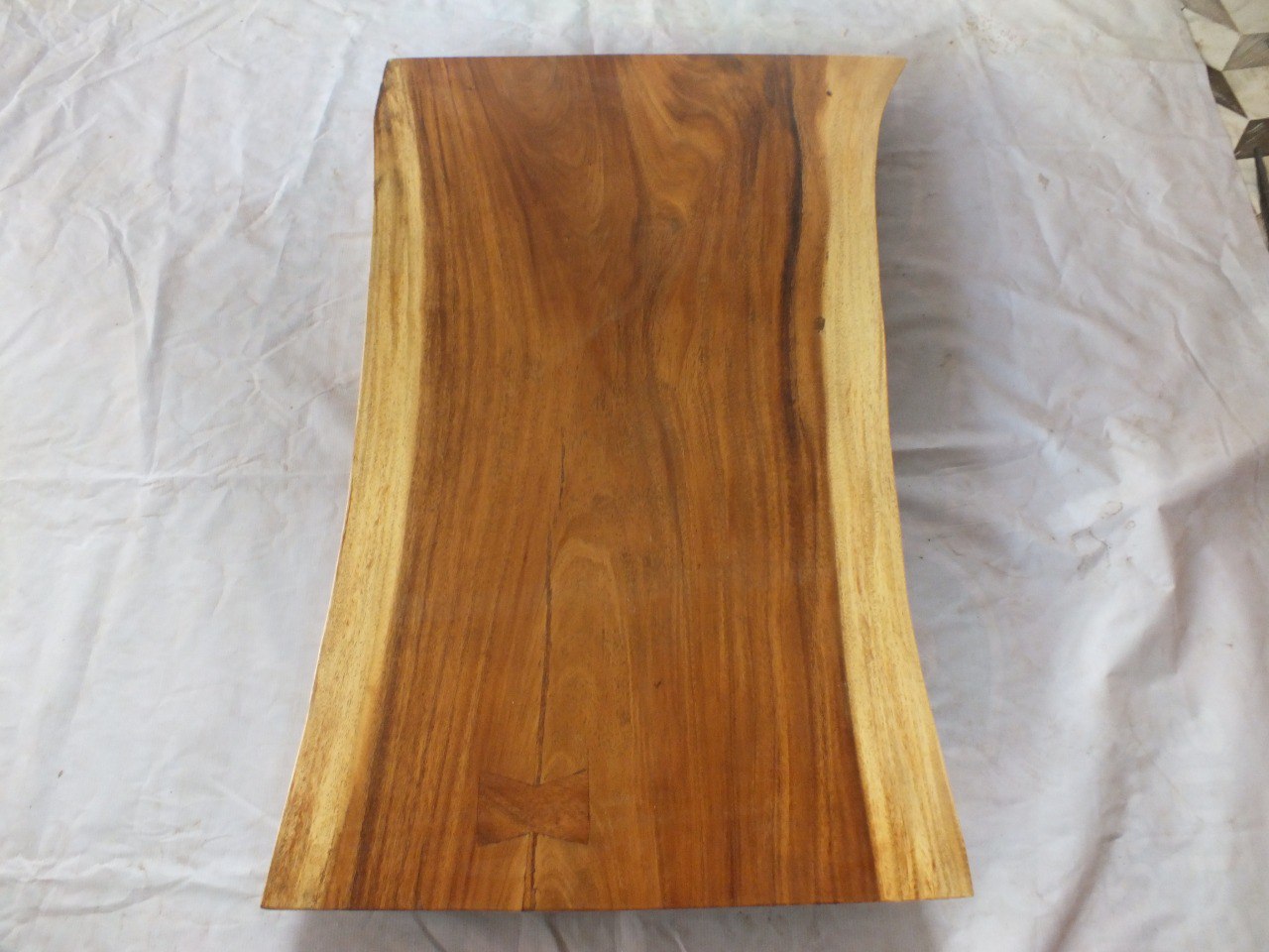 Suar Wood Countertop | 0006-565457 | 31.5″ Live Edge Solid Wood Slab