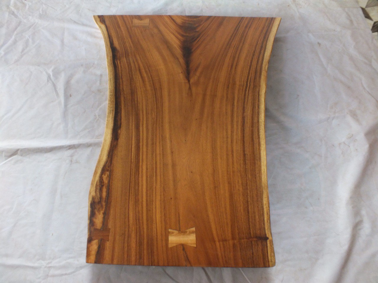 Suar Wood Countertop | 0007-565675 | 31.5″ Live Edge Solid Wood Slab