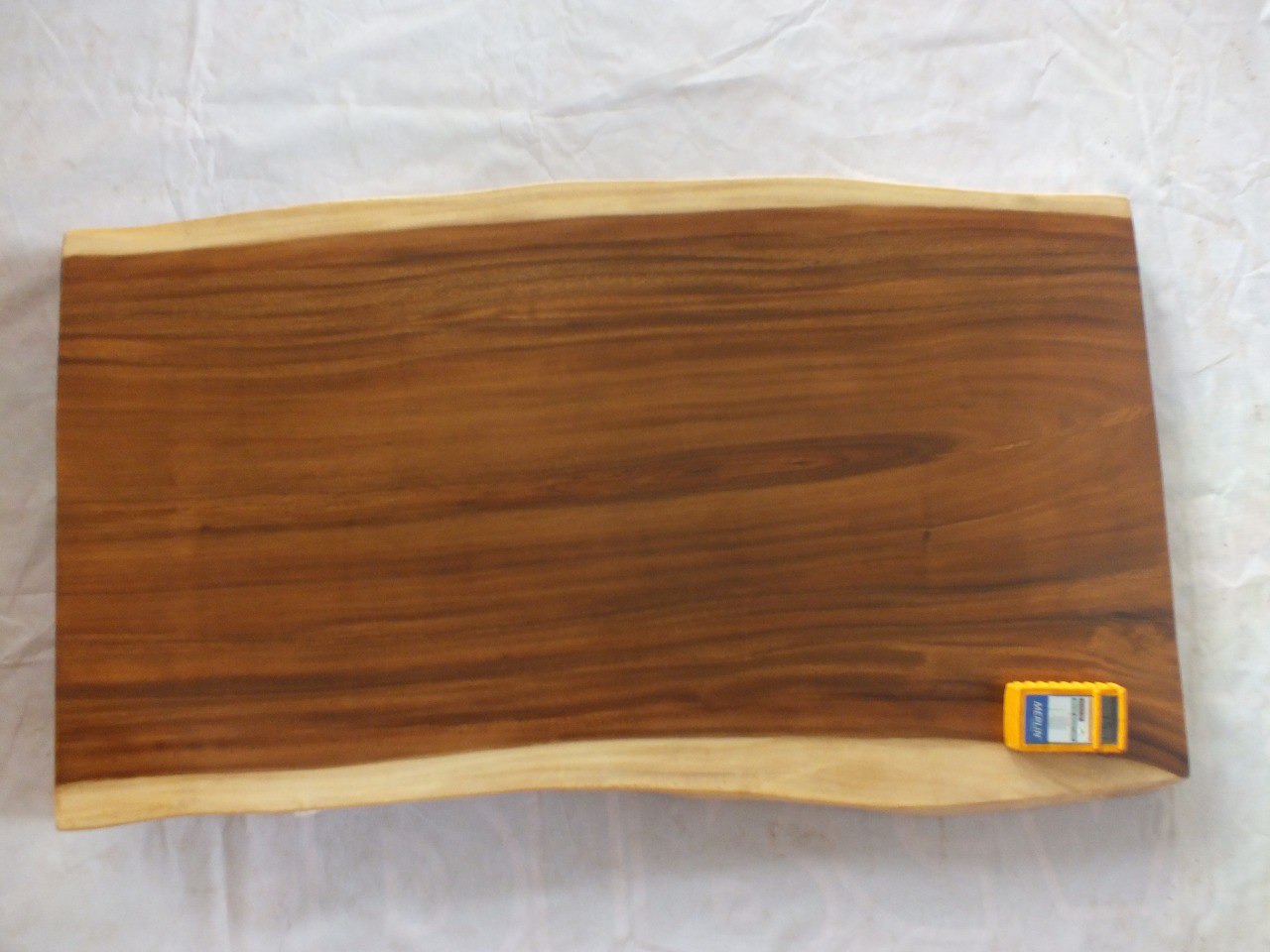 Suar Wood Countertop | 0005-606466 | 47″ Live Edge Solid Wood Slab