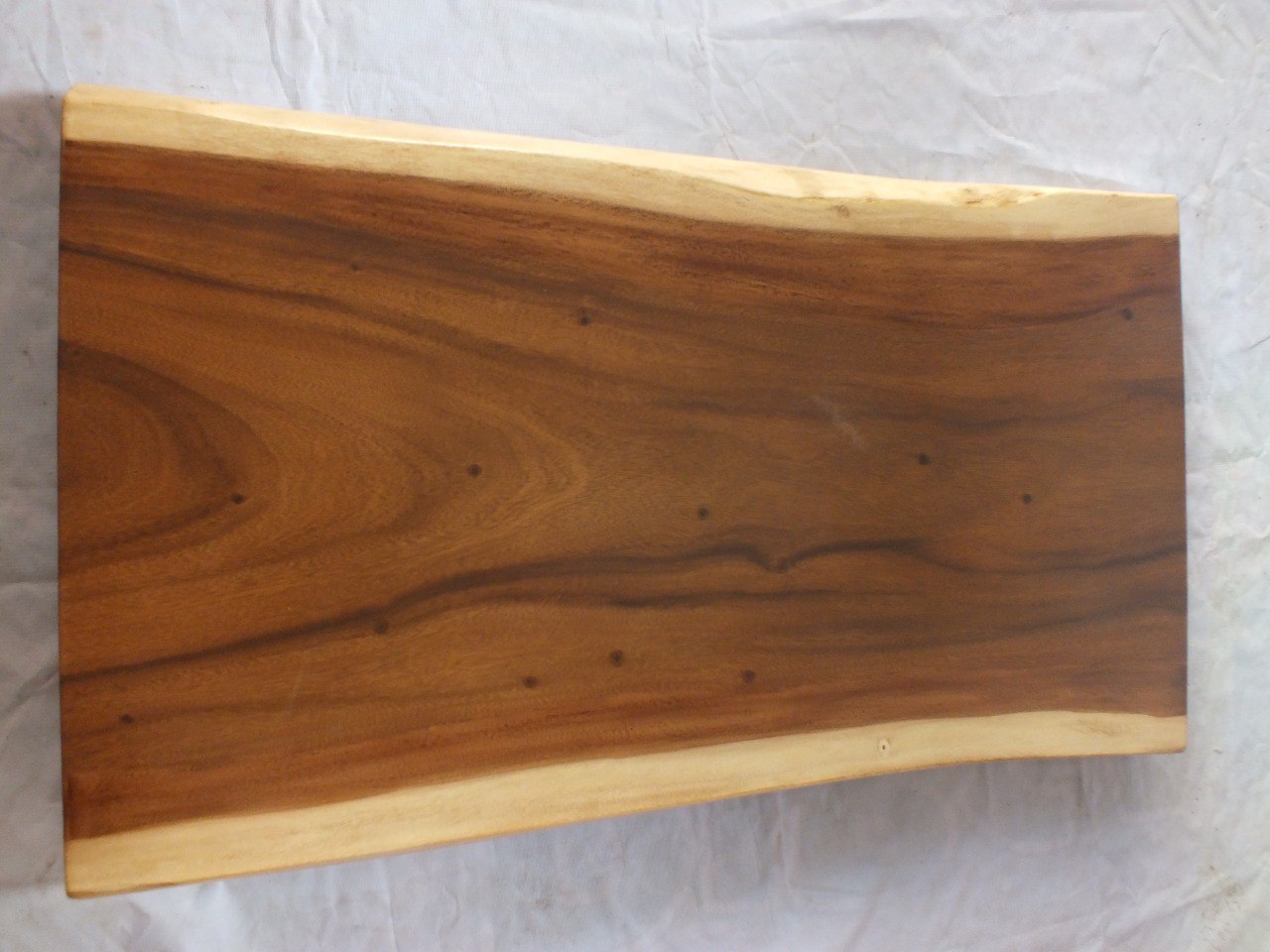 Suar Wood Countertop | 0007-626065 | 47″ Live Edge Solid Wood Slab