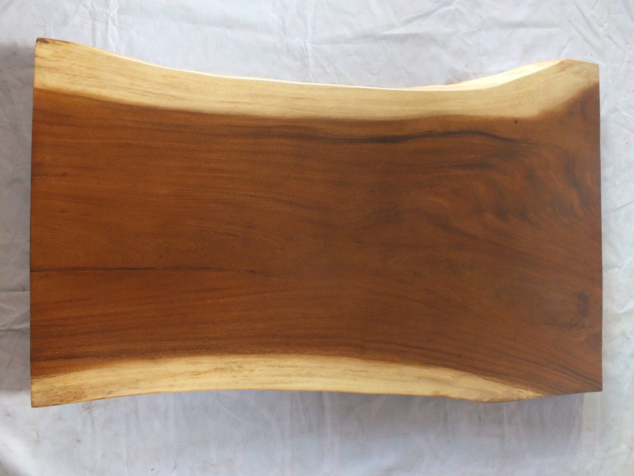 Suar Wood Countertop | 0008-646074 | 47″ Live Edge Solid Wood Slab