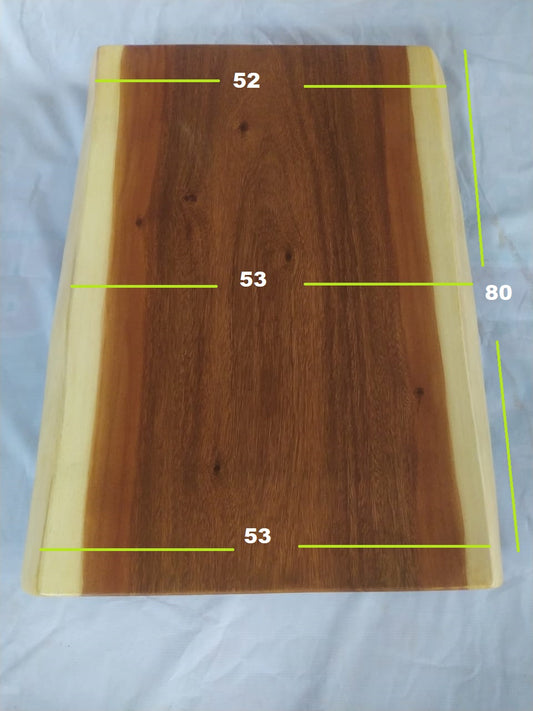 Suar Wood Countertop | 0005-535352 | 31.5″ Live Edge Solid Wood Slab