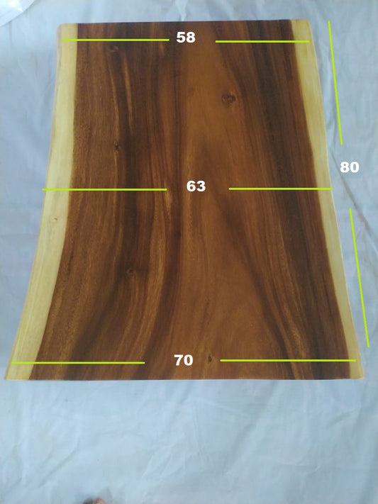 Suar Wood Countertop | 0006-747168 | 31.5″ Live Edge Solid Wood Slab