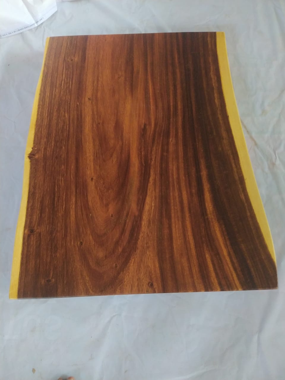 Suar Wood Countertop | 0006-747168 | 31.5″ Live Edge Solid Wood Slab