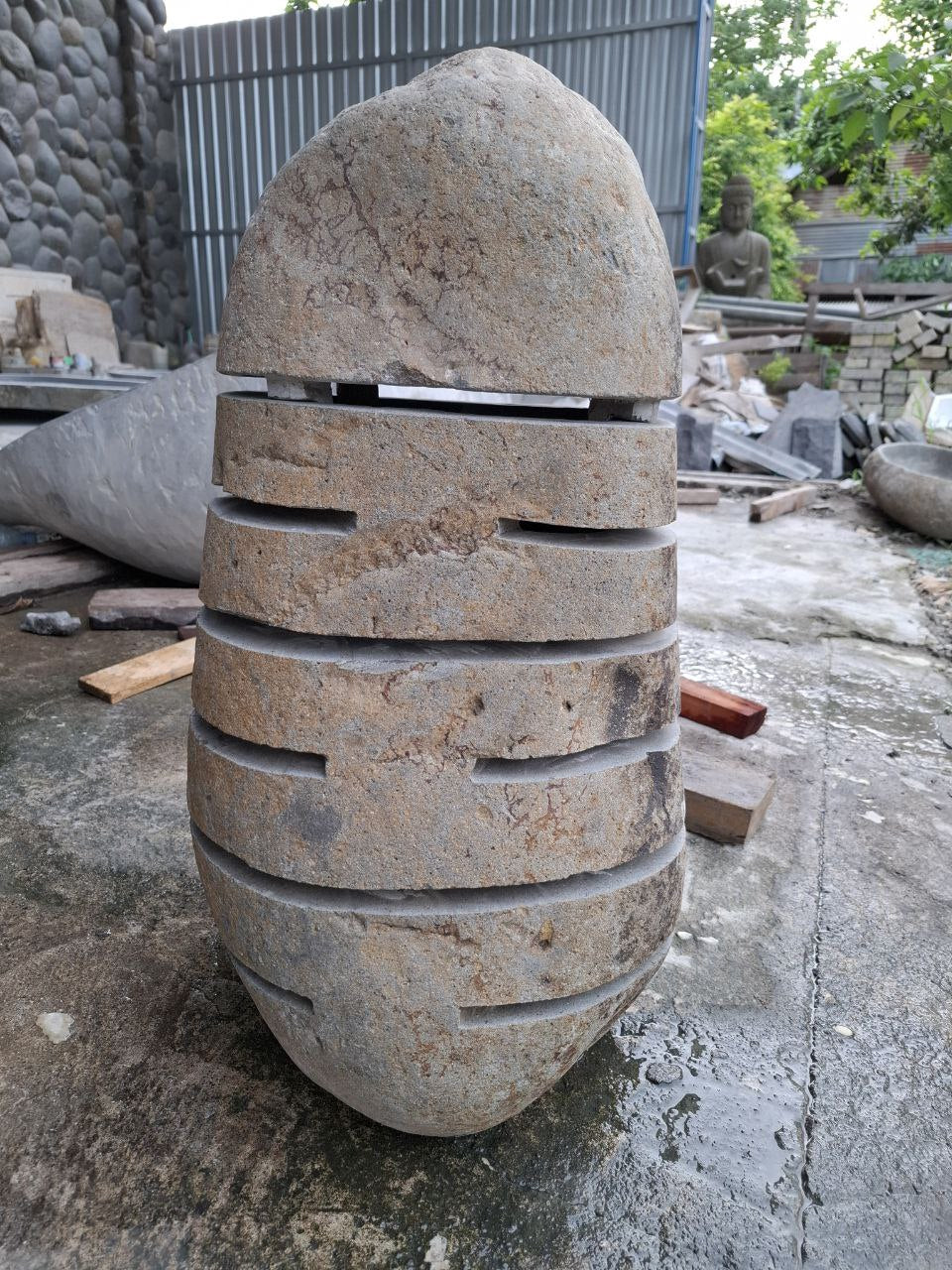 Riverstone Garden Lantern F019